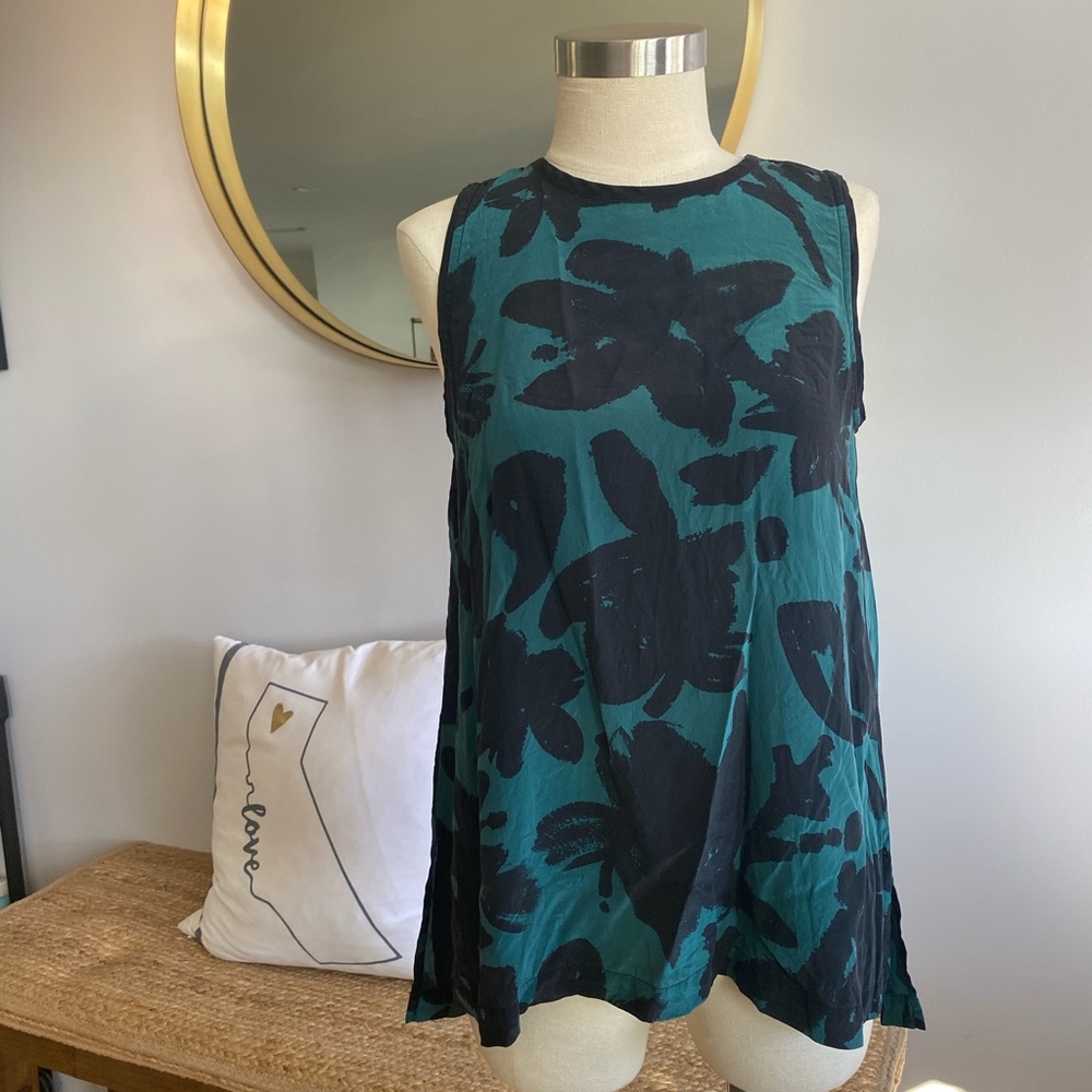 Madewell  100% silk Trapeze Tank